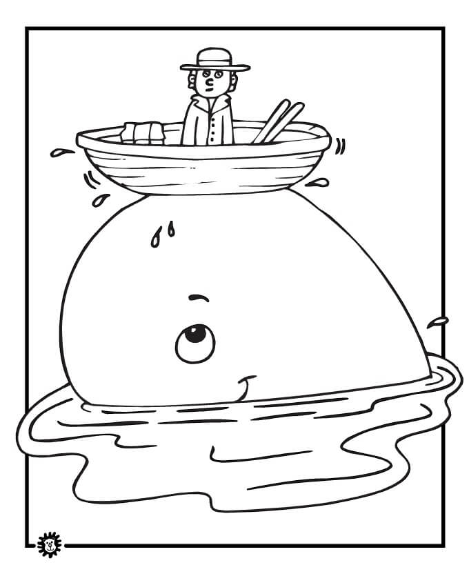 Kapalnya ada di Kepala Paus