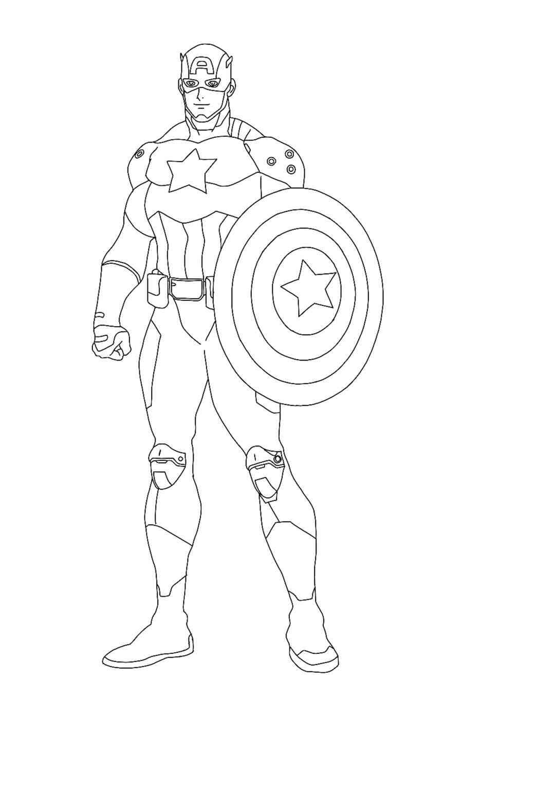 Kapten Amerika Berdiri