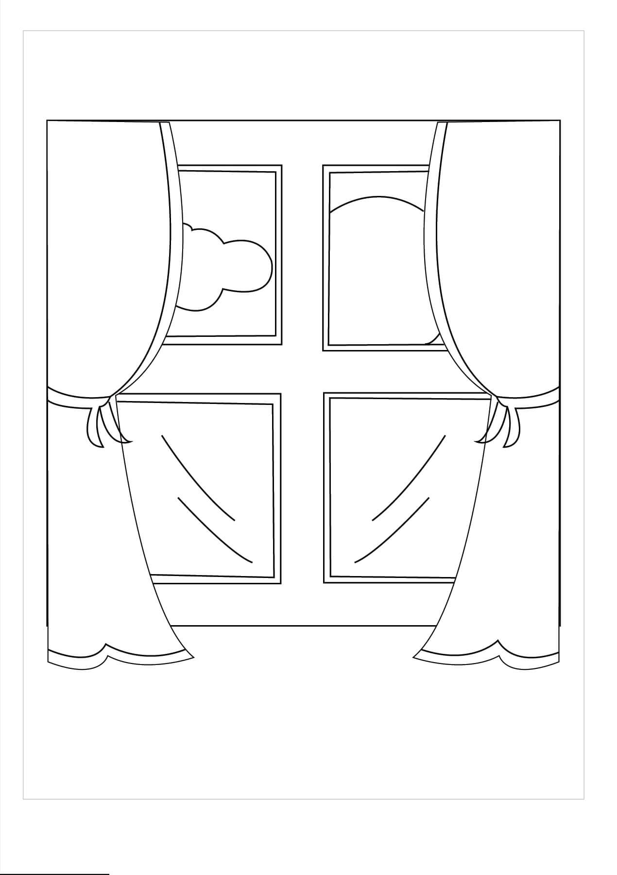 Matahari Masuk Melalui Jendela