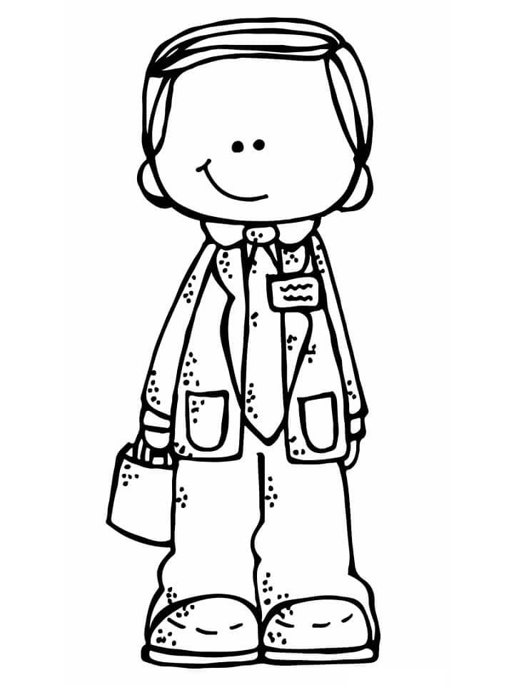 Menggambar Pengusaha