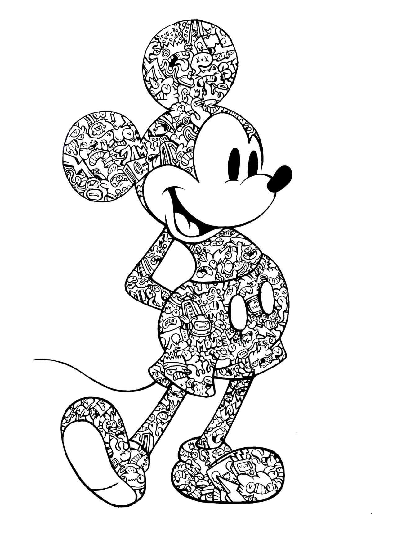 Mickey tetikus Mandala