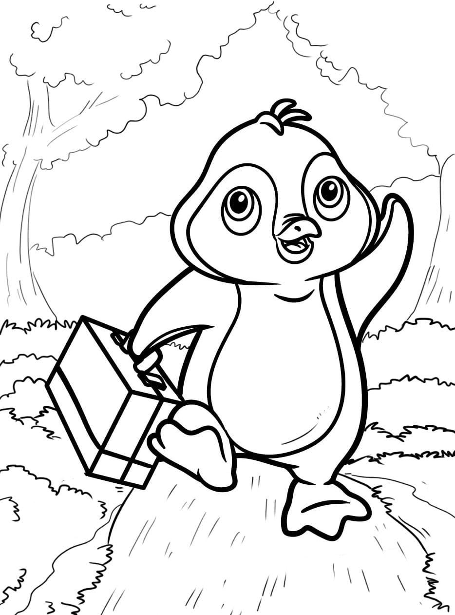 Penguin berjalan gratis