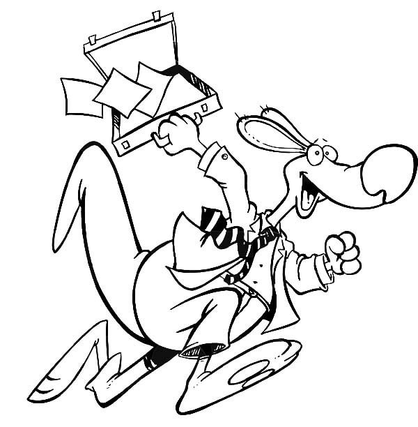 Pengusaha Kanguru yang Bersemangat