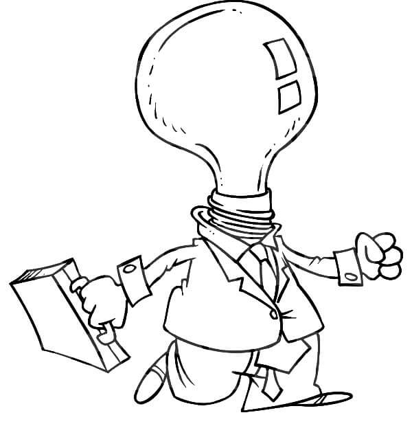 Pengusaha Kepala Bola Lampu