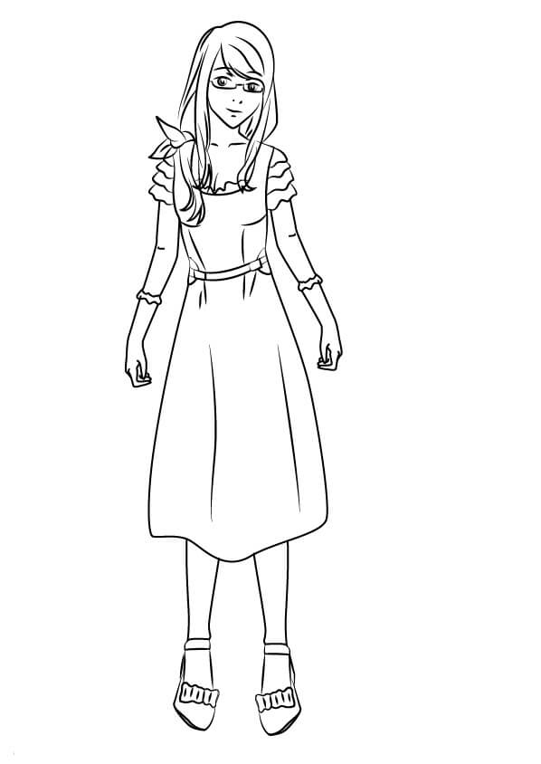 Rize Kamishiro Tersenyum