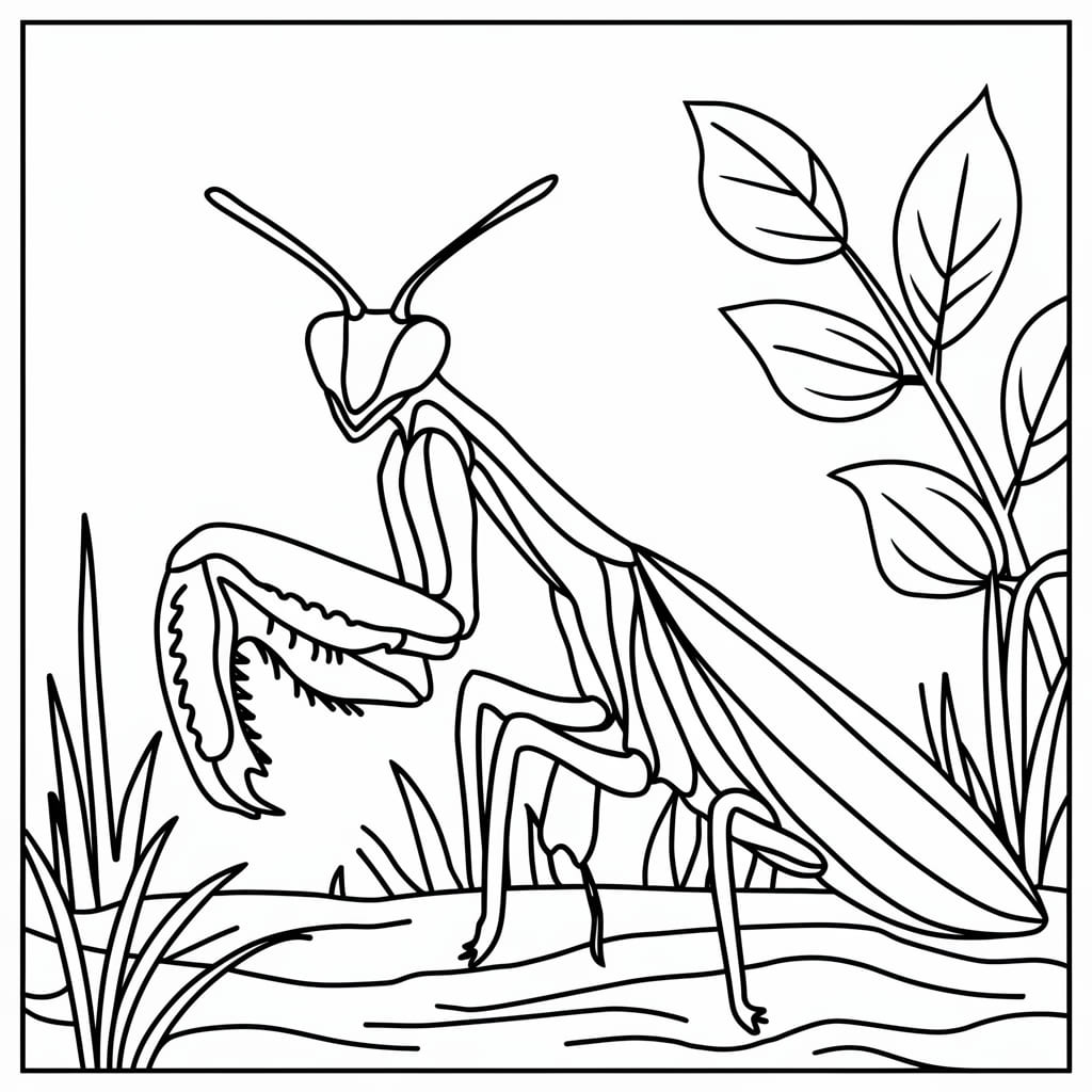 Serangga belalang sembah