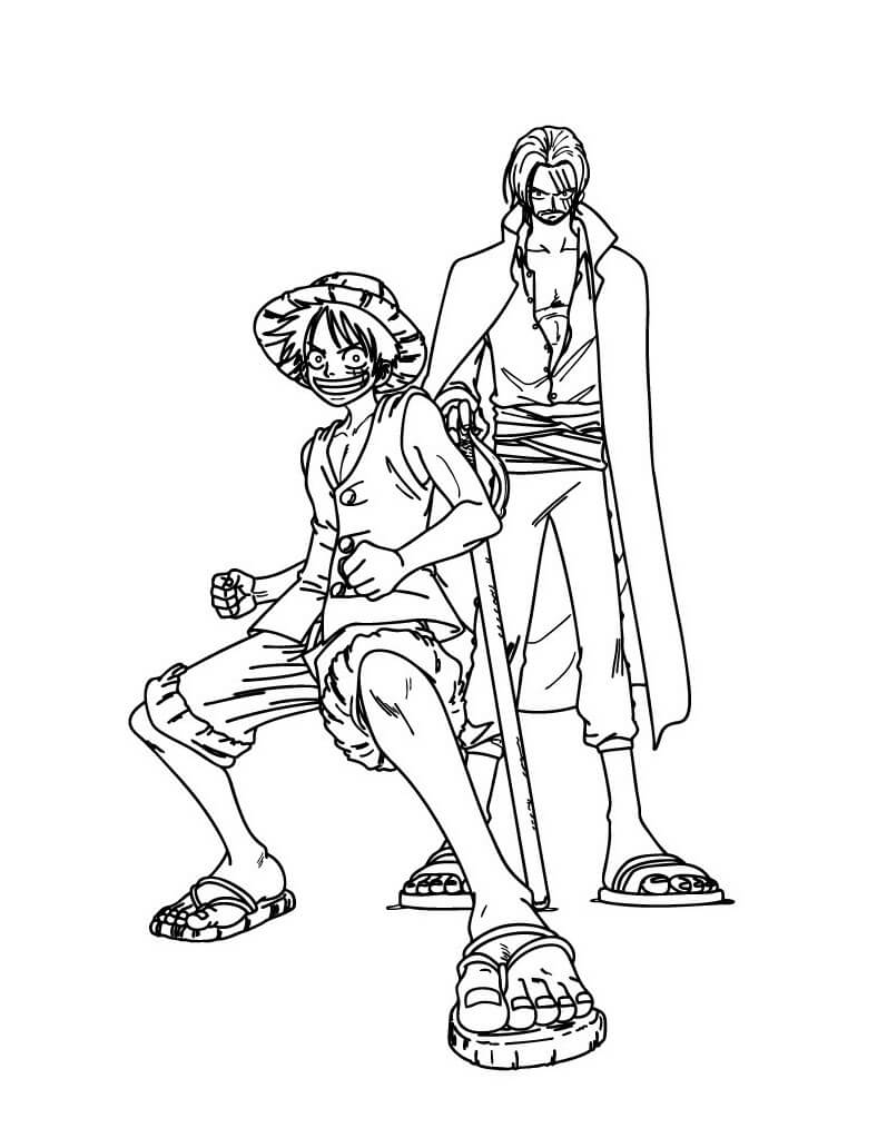 Shanks dan Luffy
