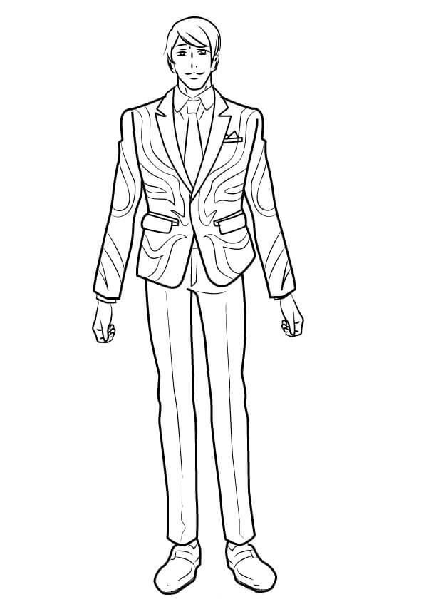 Shuu Tsukiyama Tersenyum