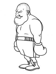 Pemain Tinju yang Tersenyum