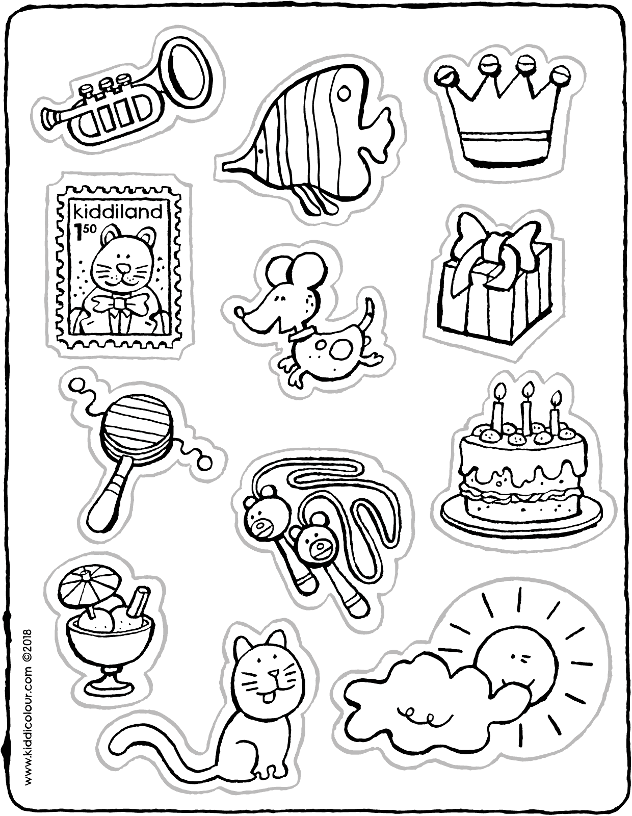 stiker kiddicolour