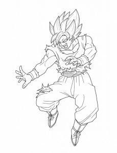 Super Saiyan Jadi Goku