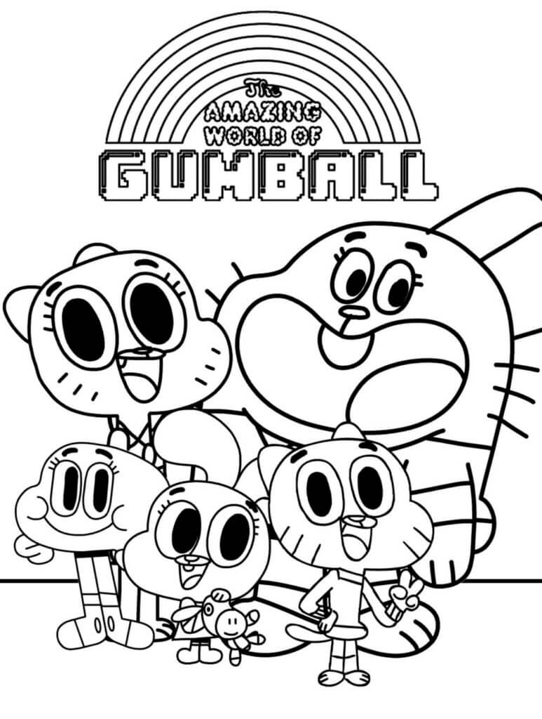 Dunia Menggambar Gumball yang Menakjubkan