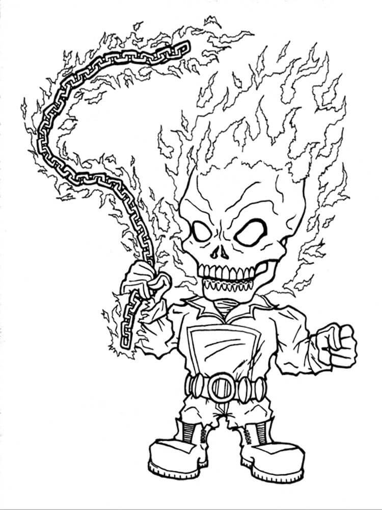 Dasar Chibi Ghost Rider