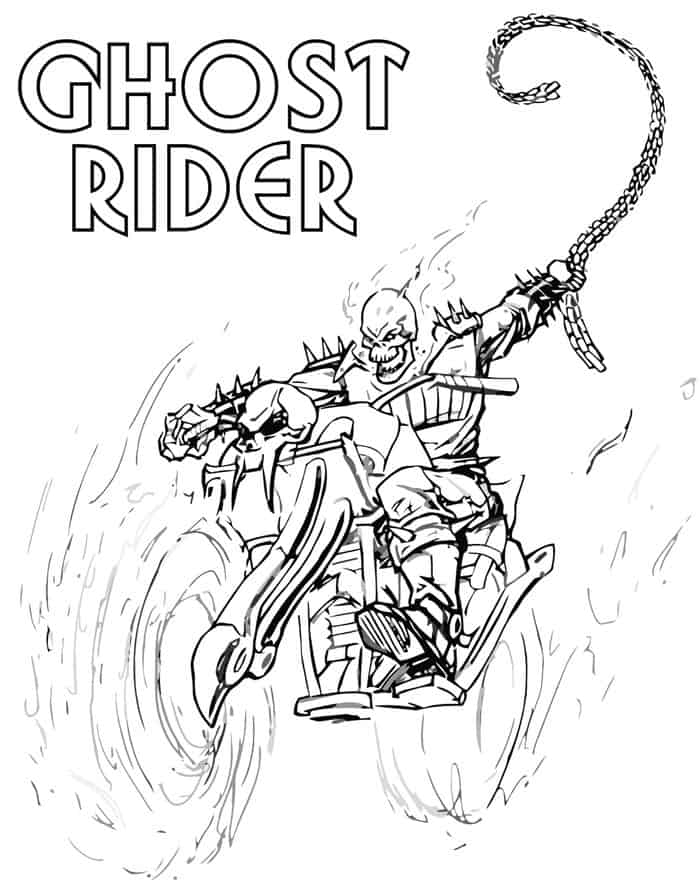 Luar biasa Ghost Rider