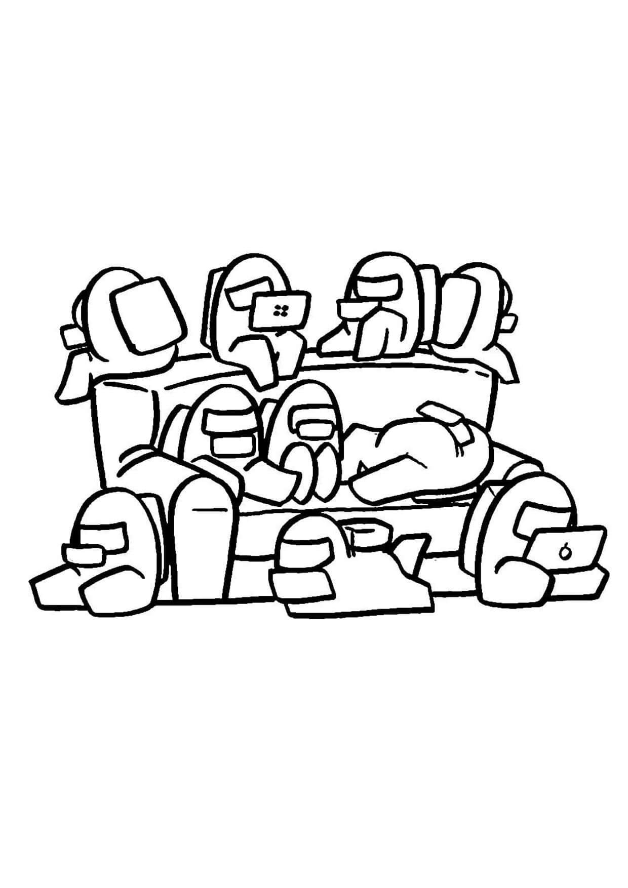 Among Us Pemain di Sofa