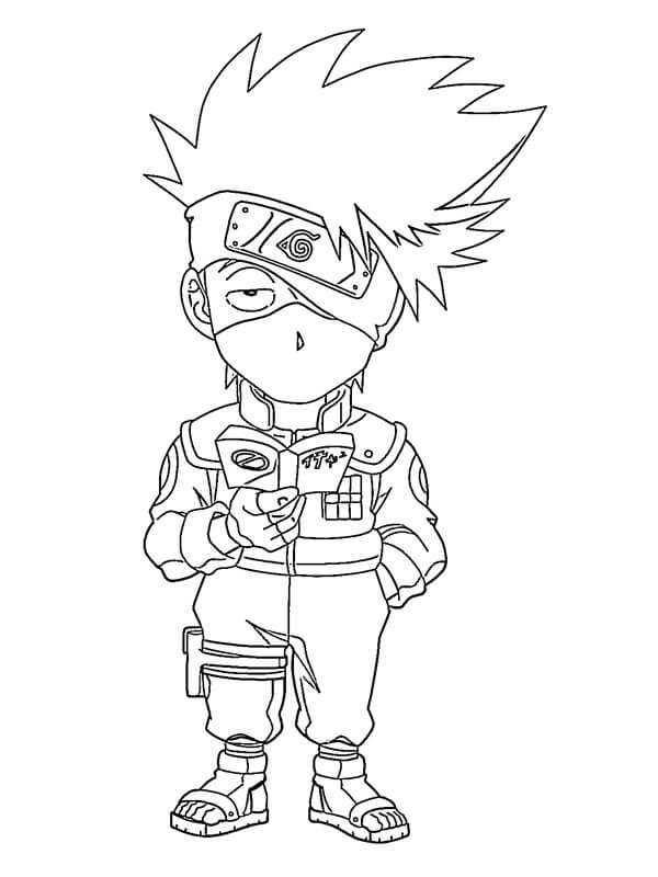 Buku Bacaan Chibi Kakashi