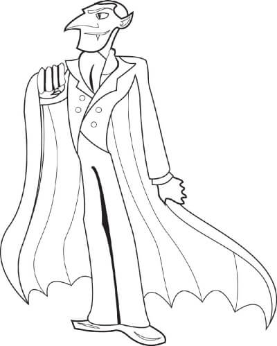 Drakula di Halloween