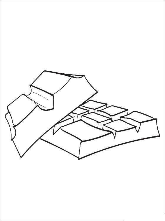 Dua Batang Cokelat Gambar