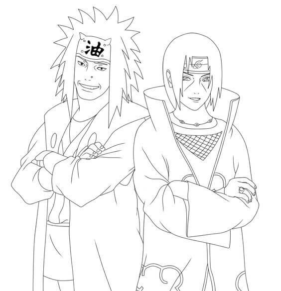 Jiraiya dan Itachi