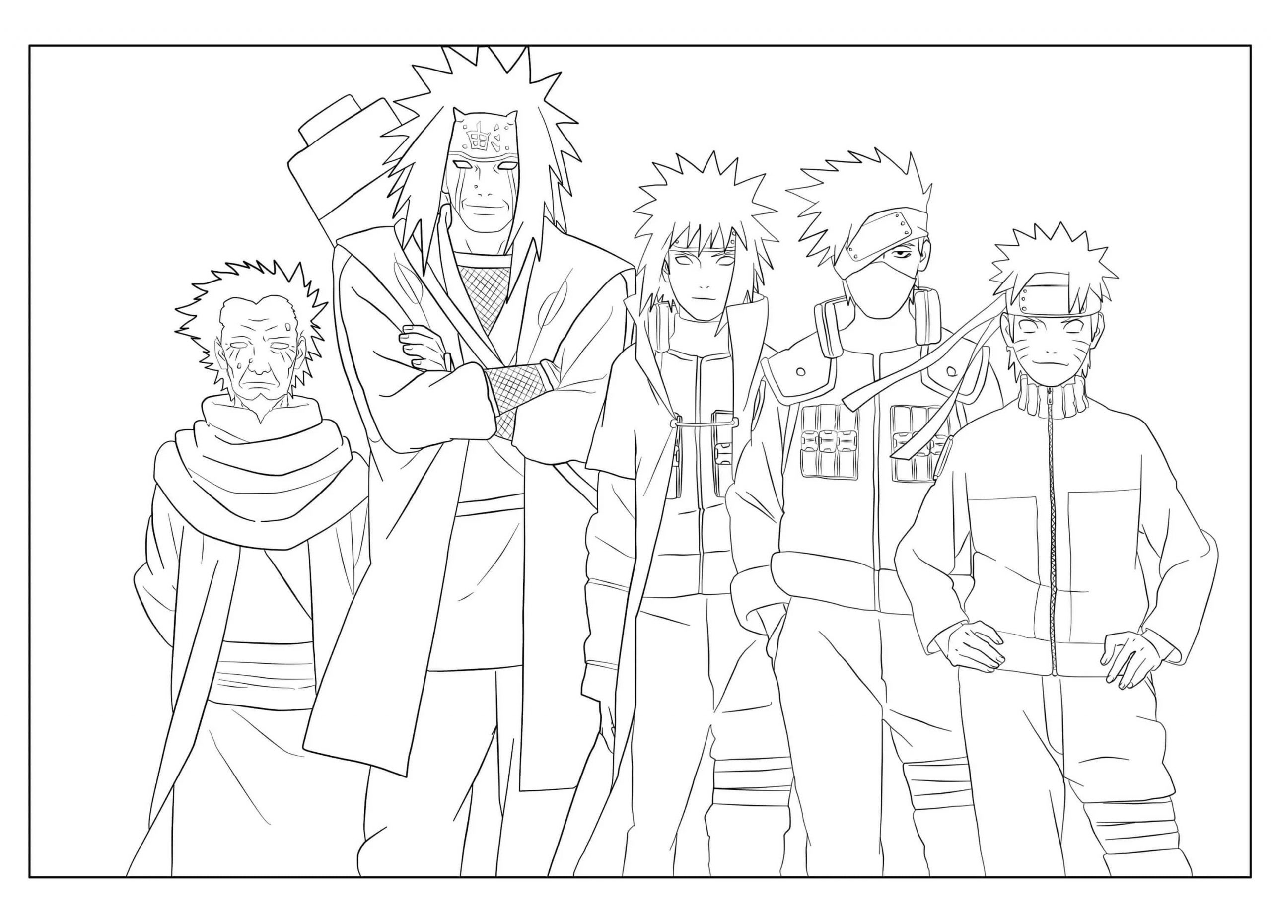 Jiraiya dan Teman-Teman