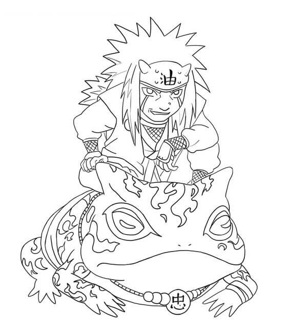 Jiraiya Kecil di Kodok