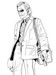 Cool Joker Holding a Gun