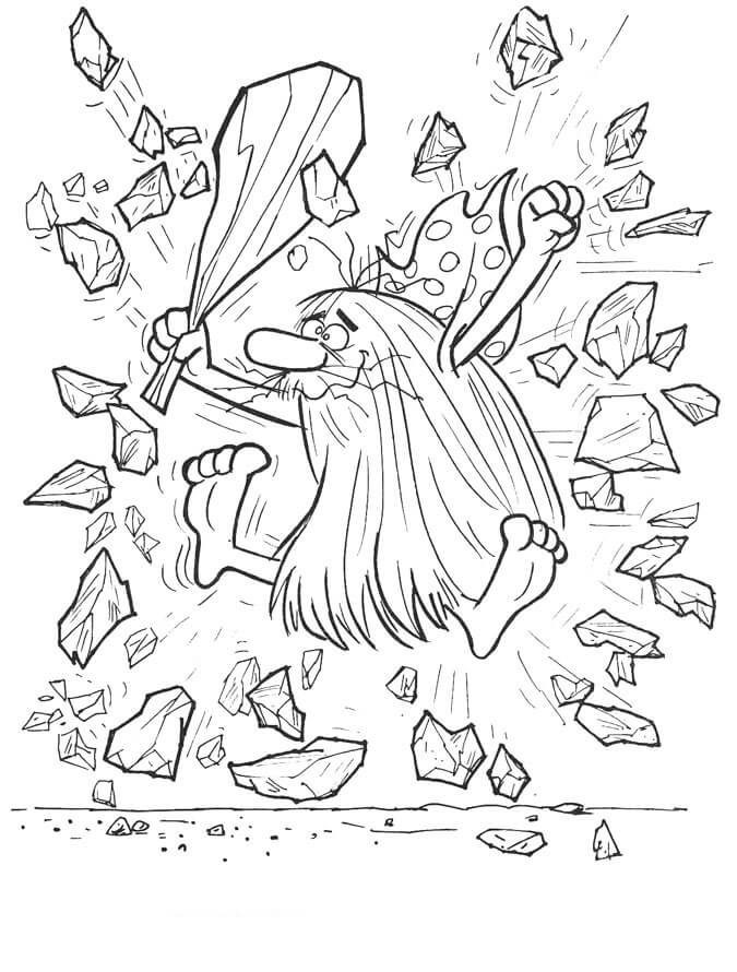 Kapten Caveman yang keren