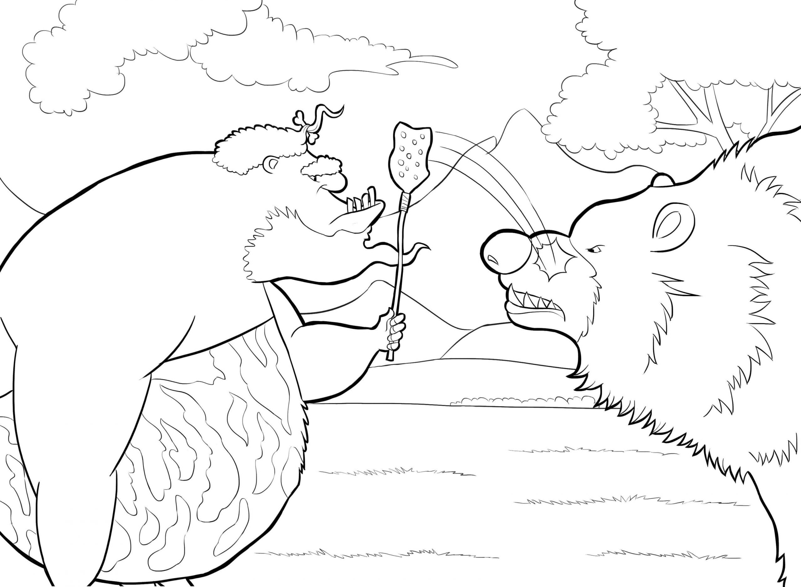 Manusia Gua dan Beruang