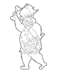 Manusia gua dengan Senjata dan Tulang