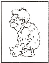 Manusia gua yang lucu