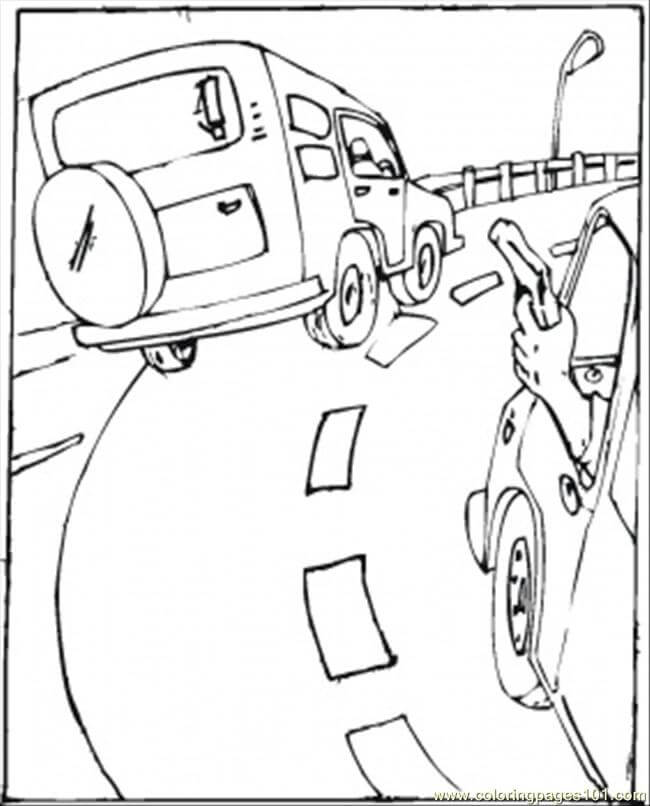 Menembak di Jalan Raya