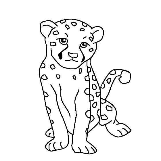 Menggambar Cheetah