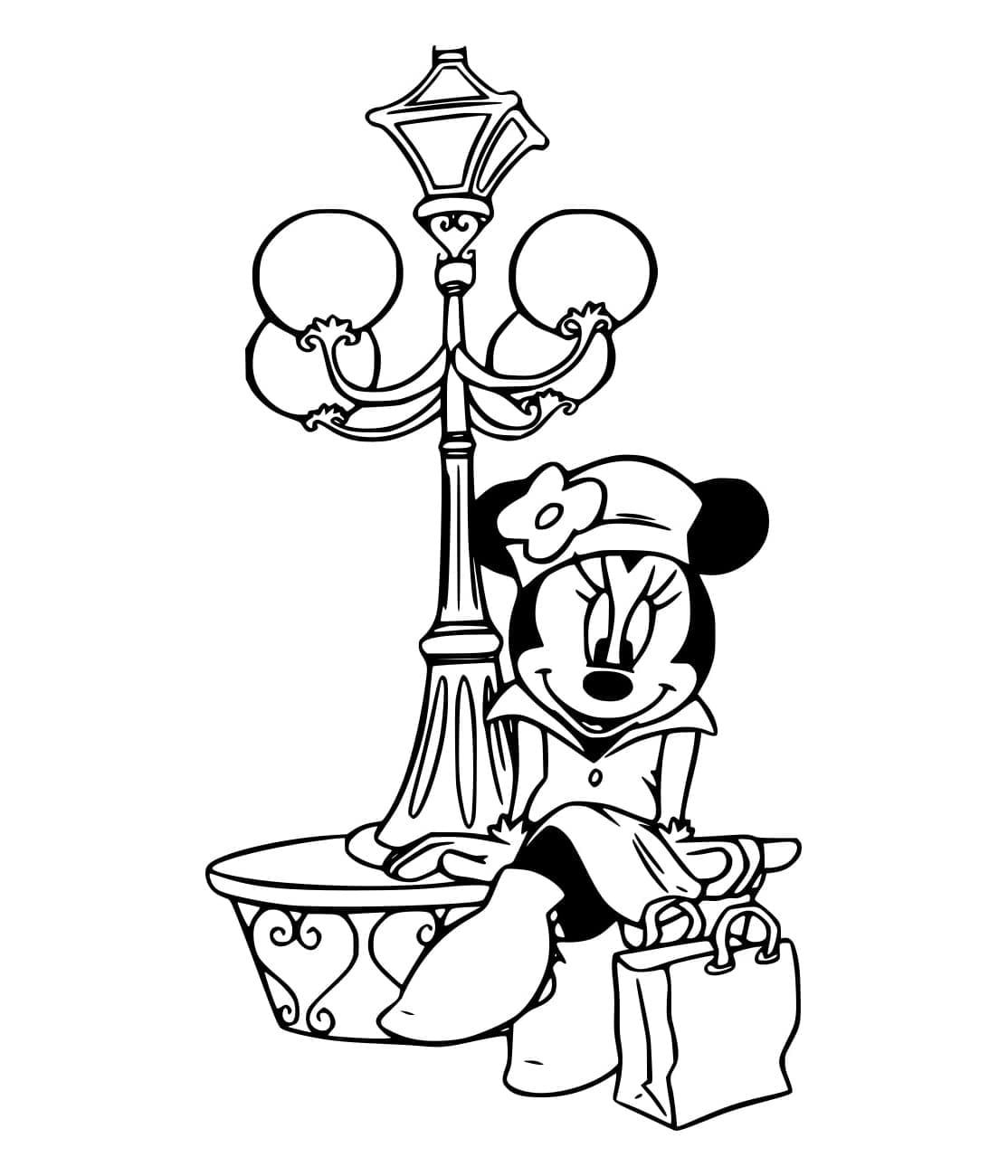 Mini Tikus dengan Lampu Jalan