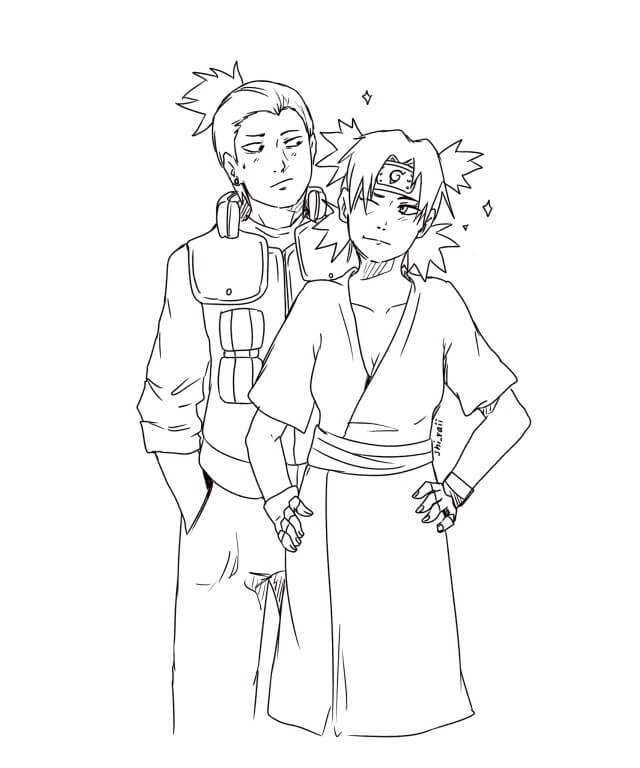 Pasangan Shikamaru dan Temari