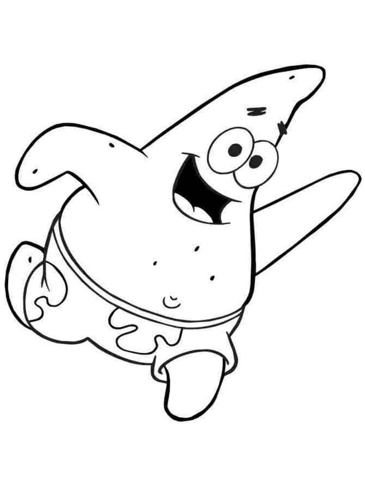Patrick Star Menjalankan