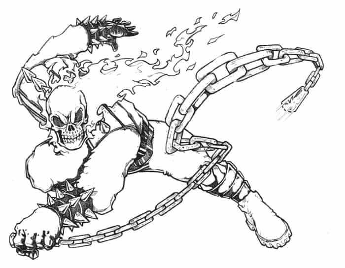 Pertarungan Penunggang Hantu