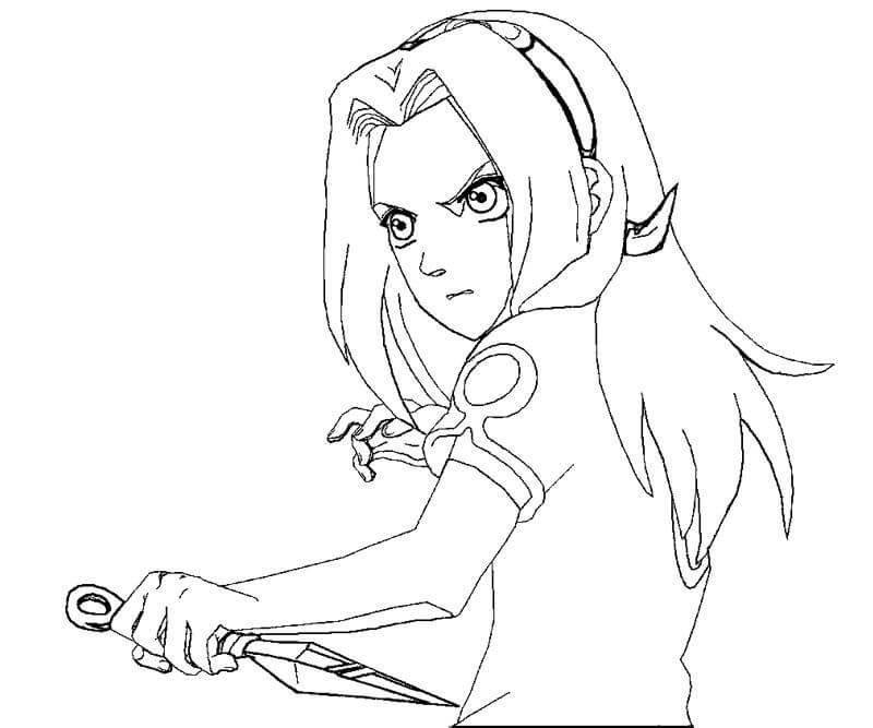 Pertarungan Sakura Kecil