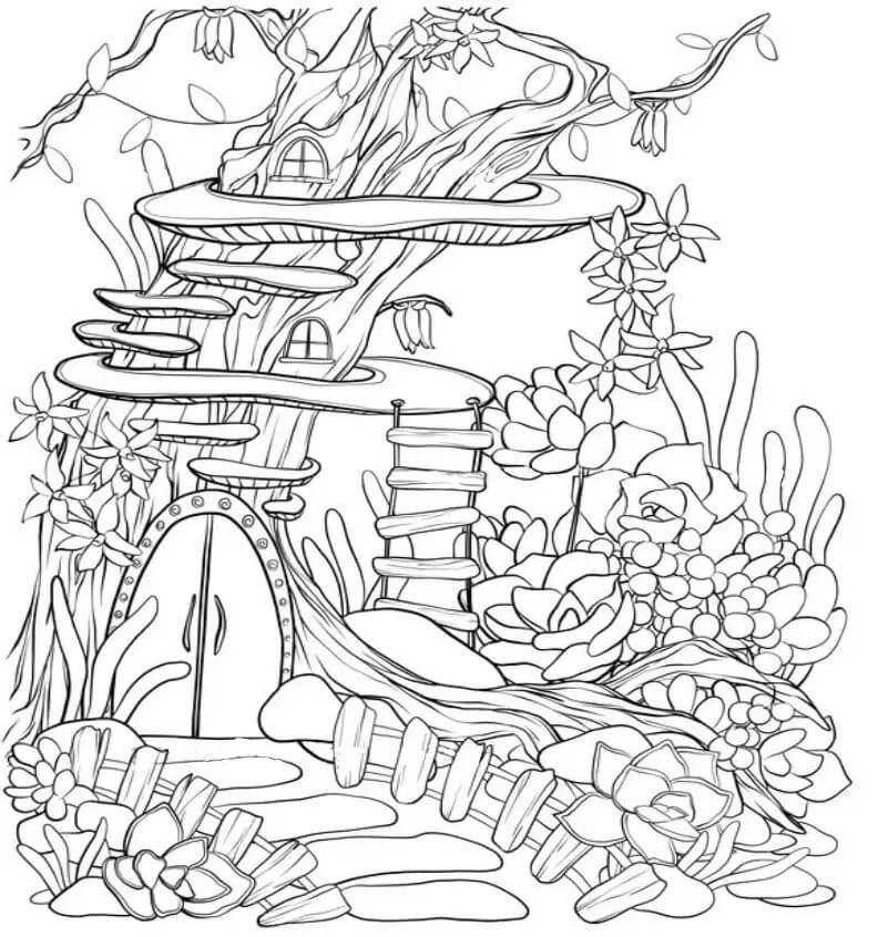 Rumah Peri yang Menggemaskan