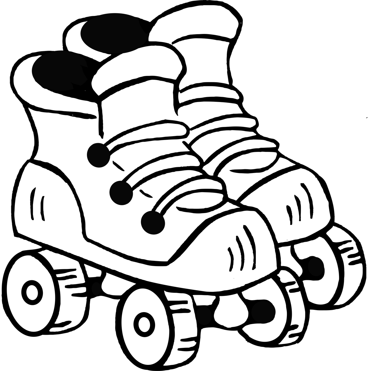 Sepatu Roda Menggemaskan