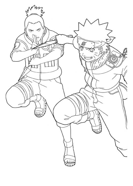 Shikamaru dan Naruto