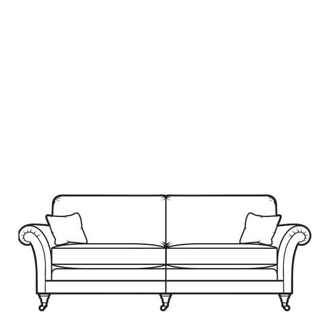 Sofa Besar dari Kulit