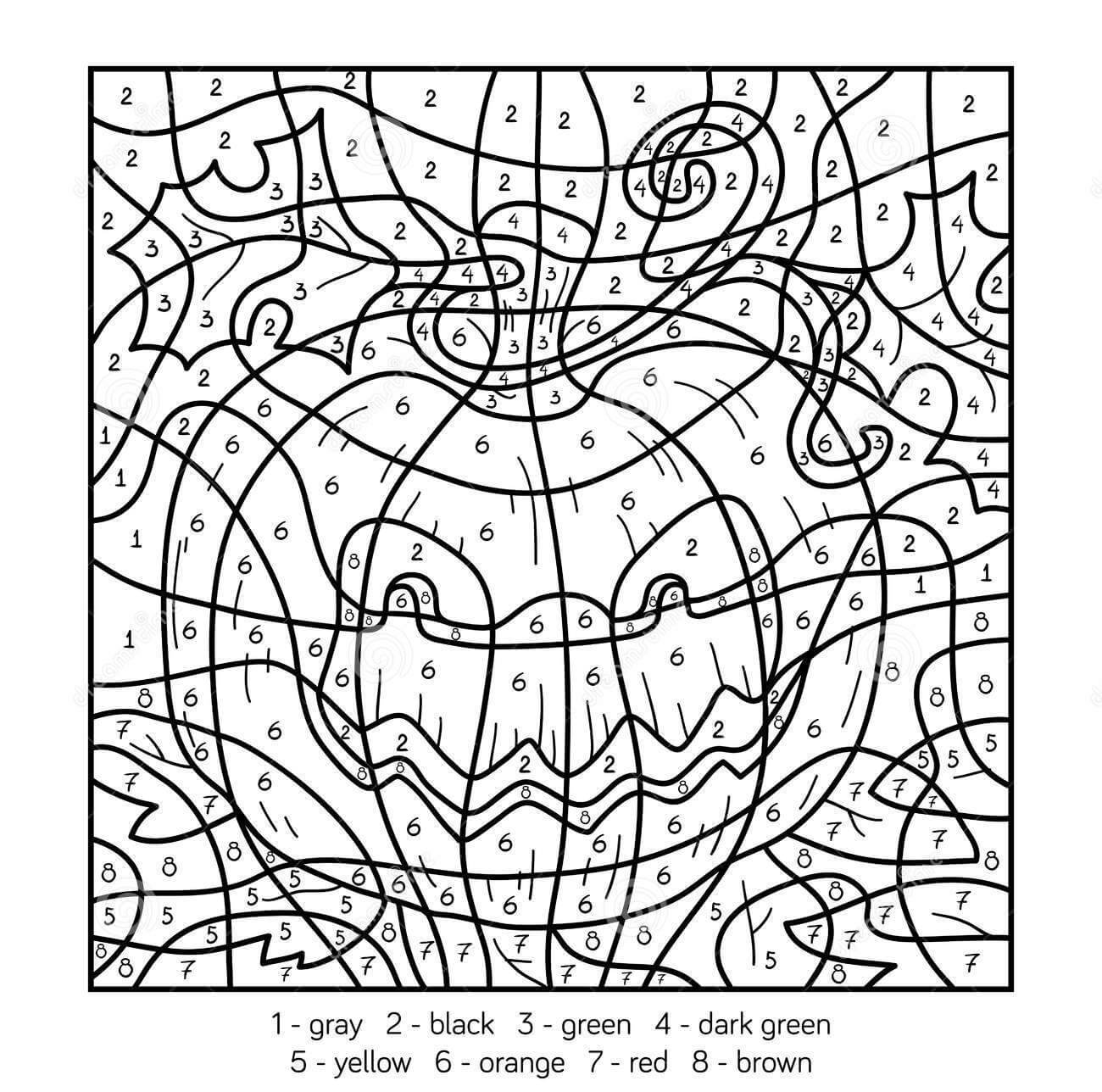 Warna Dasar Labu Berdasarkan Angka