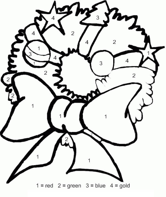 Warna Natal Yang Sempurna Dengan Angka