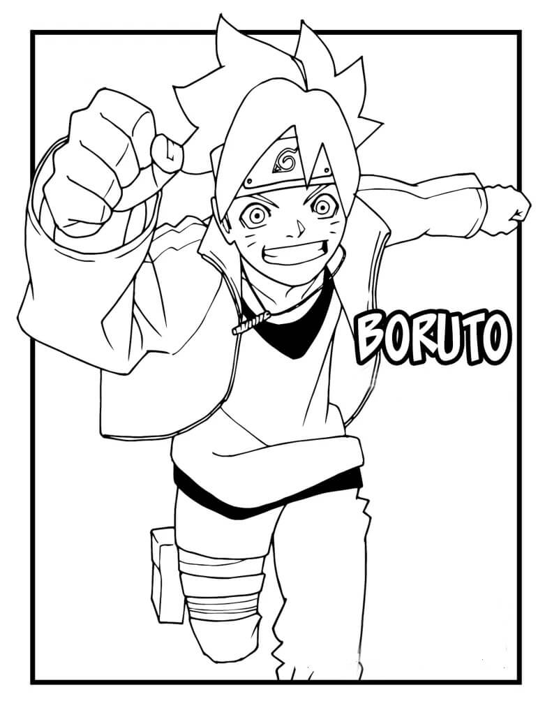 Boruto Berlari