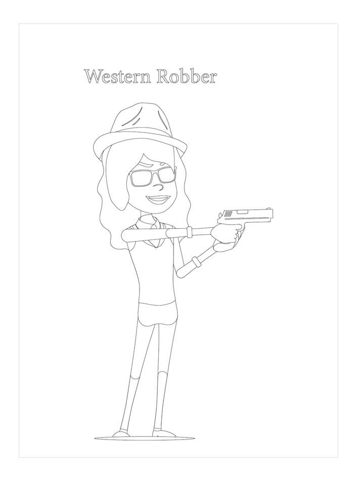 Perampok Barat Wanita