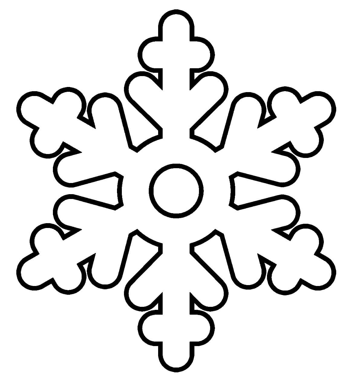 Kepingan Salju Mudah