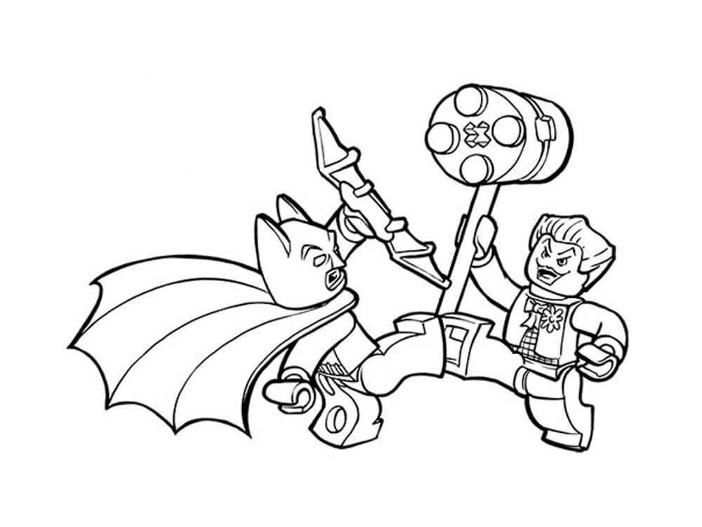Lego Batman vs Lego Joker