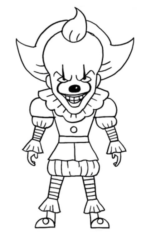 Badut yang Menyeramkan