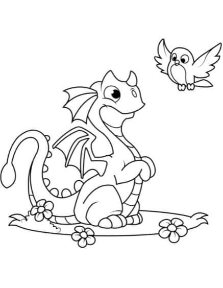 Duduk Naga dan Burung