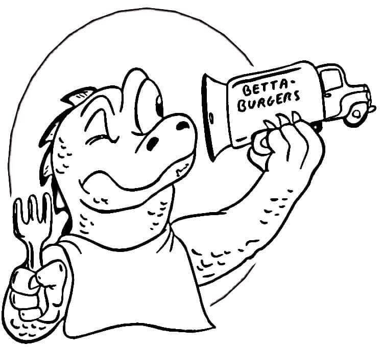 Godzilla Mencari Makanan